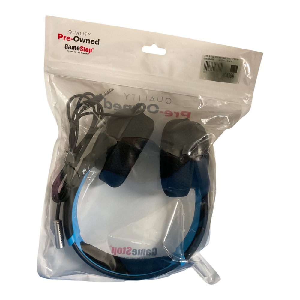 PDP Nintendo Switch AIRLITE Wired Gaming Headset -Moonlight Black - Pre-Owned